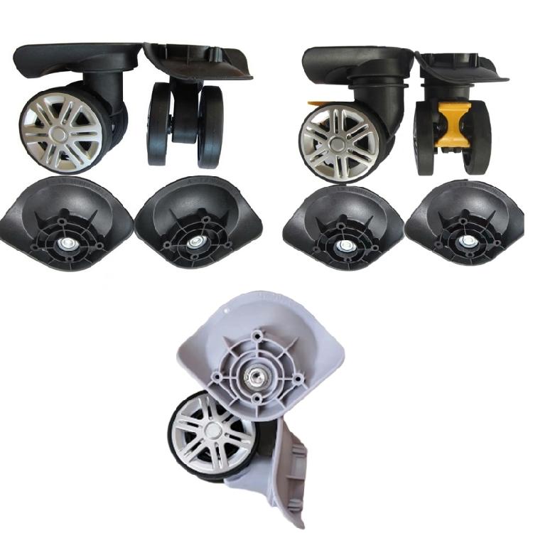 1 Pair A19 DIY Replacement Wheels Repair Accessories for Trolley Suitcase Wheels