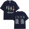 Imagine Dragons Loom World Tour T-shirt Men and Women Summer Cotton Clothing Short Sleeved Tee Streetwear