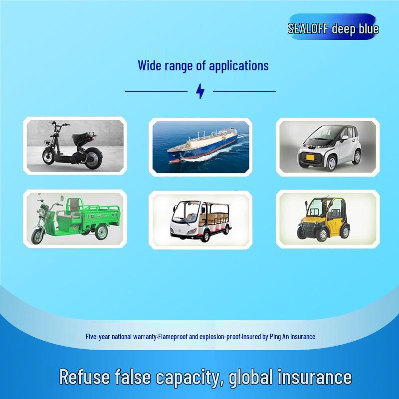 72V 60A Electric Vehicle Li-ion Battery, 260km Range, Rechargeable & Swappable LFP/Ternary.