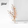 Non-Slip Buckle Scarf Badge Women Brooch High-Gloss Rhinestone Inlay Sparkling