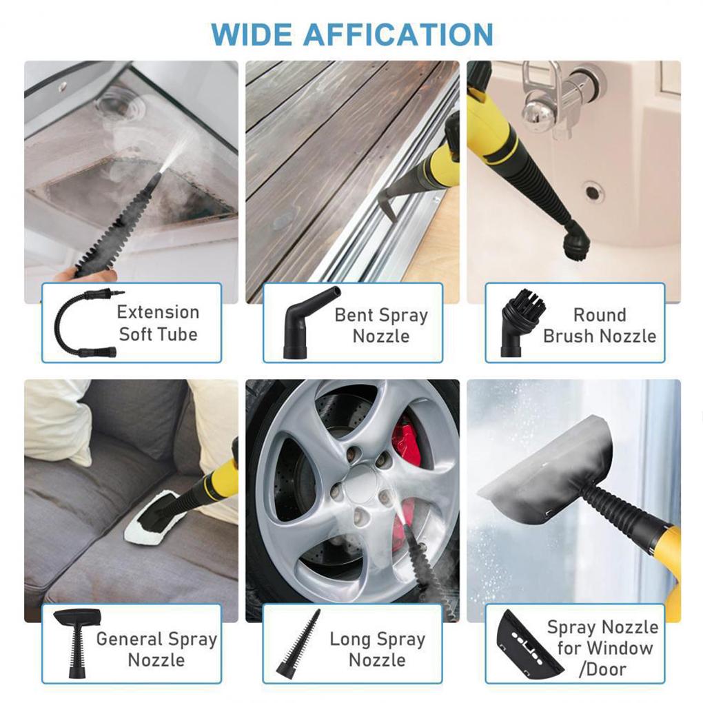 Portable Steam Cleaning Machine Powerful And Adjustable High Temperature Steam Cleaner Deep Cleaning