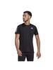 Adidas Own the Run Short Sleeve Running Silver Size T-Shirt, IPF29, Men's, Black/Reflective (H58591), J/M