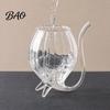 Polished Neck Wine Glass Vampire Shape Glasses, Transparent Cocktail with Drinking Tube, Novelty Red Cup for Wine, Champagne, Juice, Home, Bar, Party