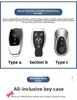 RPO5   Car Key Case Cover for Mercedes Benz 2022 C S Class W206 W223 S350 C260 C300 S400 S450 S500 Key Shell Protector