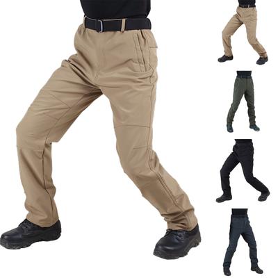 Men's Multi Pocket Work Pants For Sports And Outdoor Activities, Multi Pocket Casual Pants