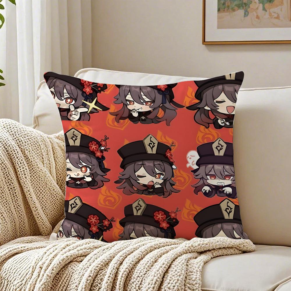 

HHu Tao Cushion Cover Pillowcase Antidustmite living Room Sofa Decor Cushion Room 30X30cm