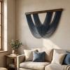 Handgewebte Wandbehang-Tapisserie Nordischer Stil Große Größe Böhmische Tapisserie Wandkunst Vorhang-Tapisserie Schlafzimmer-Dekor