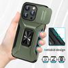 Coque Hybride Robuste Armor pour IPhone 16 Pro Max 15 11 12 13 14 Xs XR 8 7 Plus SE 2022 Fenêtre Coulissante Poussante Coque Otter Boîte Support Housse de Protection