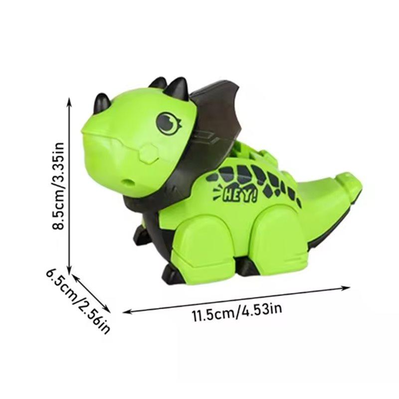 ABBP-Induction Cute Robot Follow Your Pen Draw Any Line Robot Educational Walking Animal Figure Gifts Robot Dinosaur