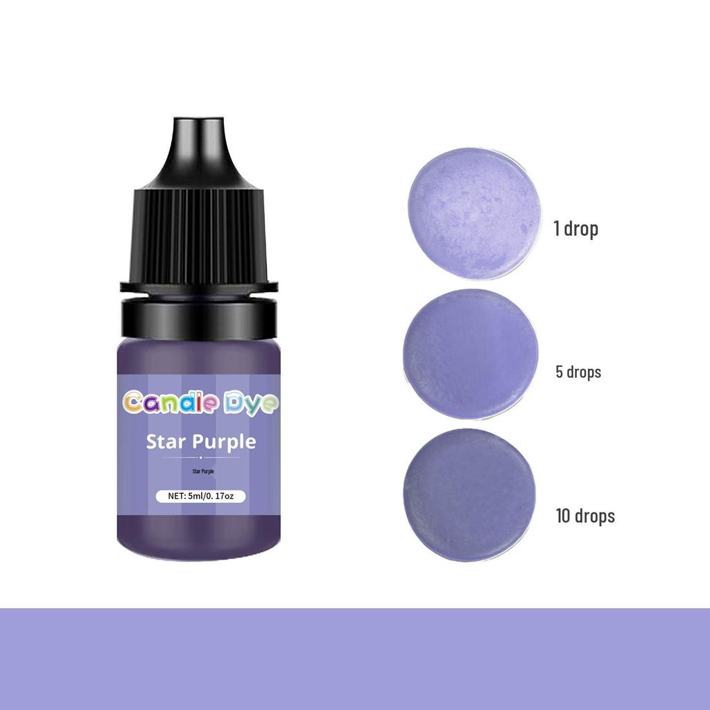 48 Color 5ML High Concentration Color Essence for Aromatherapy Candles & Handmade Soap DIY Silicone Pigment