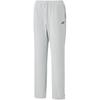 Knit Ice Gray Size S Women's Warm-Up Pants, (326),