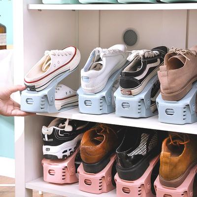 Trwały Regulowany Organizer na Buty Garderoba Buty Obuwie Wsparcie Szczelina Oszczędność Miejsca Stojak do Przechowywania Butów Pudełko na Buty
