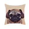 Creative and Cute Dog Print Pattern Cushion Cover for Home Living Room Sofa Car Decoration Throw Pillow