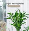 Thickened Transparent Glass Vase for Hydroponic Bamboo & Dry Flower Arrangement