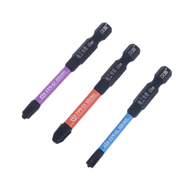 

3/6pcs 65/110mm Magnetic Special Slotted Cross Screwdriver Bit For Electrician Circuit Breakers Socket Switch Power Tool
