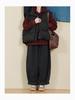 Women's Oversized Fleece Hoodie - Autumn/Winter, Relaxed Fit with Musical Note Design