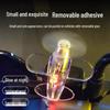 Wind-Powered LED Color Light Airplane Ornament for Cars and Motorcycles