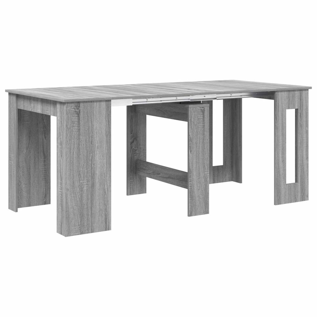 Dining Table 180 x 85 x 75 cm Wood Based Material Grey Sonoma