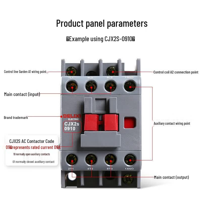 DELIXI ELECTRIC CJX2 Series AC Contactor