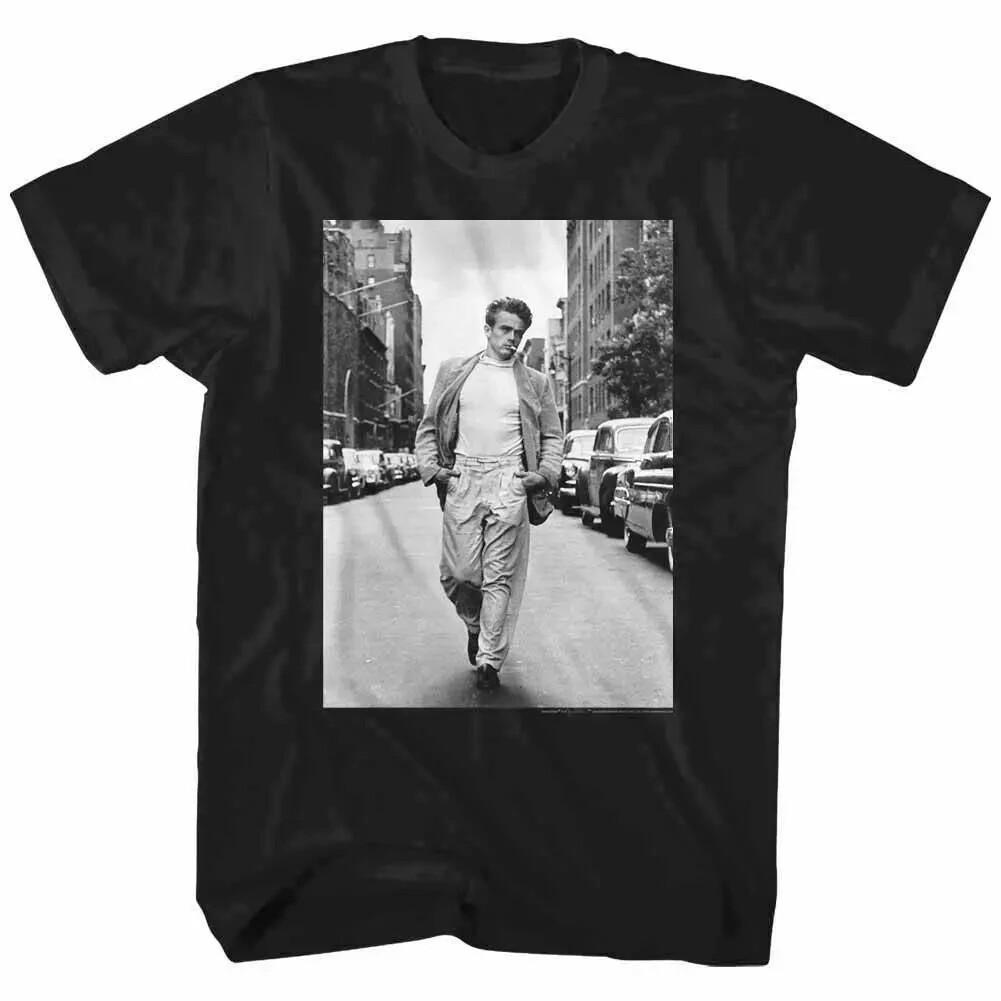 James Dean New York Walk Men T Shirt M