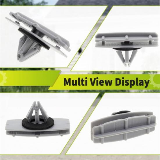 20pcs Gray New Fender Flare Moulding Clip For Chrysler Jeep Liberty Wrangler
