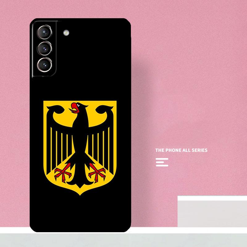 

Germany Flag Emblem Phone Case For Samsung Galaxy S25 Ultra S20 S21 S22 S23 S24 Plus S9 S10 S24 FE Cover Coque Galaxy S23