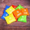 10 Pcs Kids Children Early Education Numbers Toy Bag Colors Sandbag Throwing Sports Game Prop