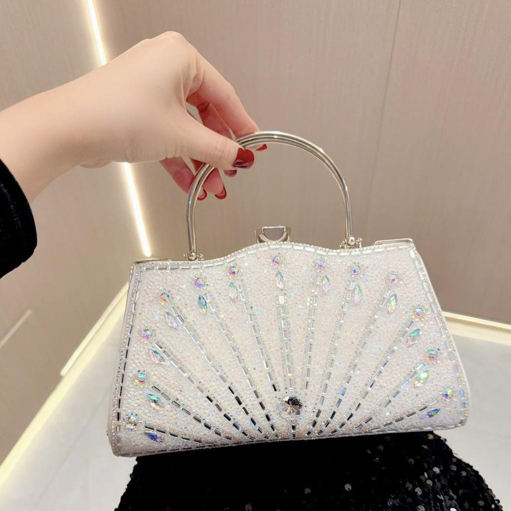 New European-American Diamond-Studded Fashion Crossbody Evening Bag