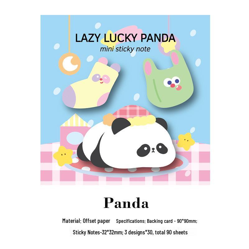 Милые Мультяшные Корейские Стикеры-Заметки - Неправильная Форма, 8 Стилей