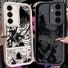 Roronoa Zoro Manga Phone Case For Samsung S26 S25 S24 S23 S21 S20 Ultra One Pieces For Galaxy S25 S24 FE S26 Plus Silicone Cover