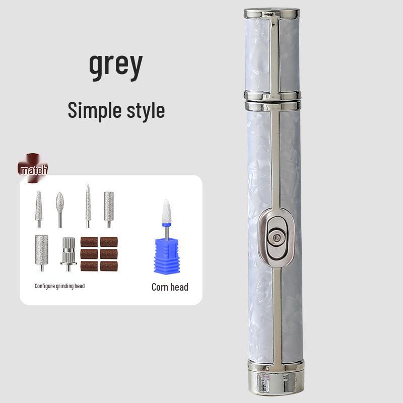 Tragbare elektrische Nagel Schleif- und Poliermaschine für Maniküre und Entfernung abgestorbener Haut