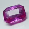 Beautiful Certified 10.25 Ct, NATURAL PINK Sapphire Emerald Cut Loose Gemstone