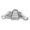 CUSTOM KOBO Stubby Box Wrench Sankyo Corporation 6-Piece Set, 12-255, (Sizes 6/7/8/9/10/11/12/13/14/15/16/17mm)