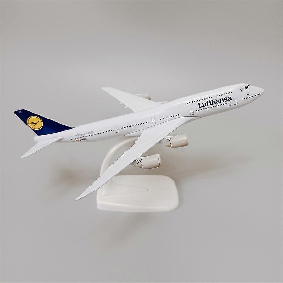 20cm Alloy Metal Germany Air Lufthansa Airlines B747 Boeing 747-8 Airplane Model Airways Diecast Air Plane Model Aircraft Gifts