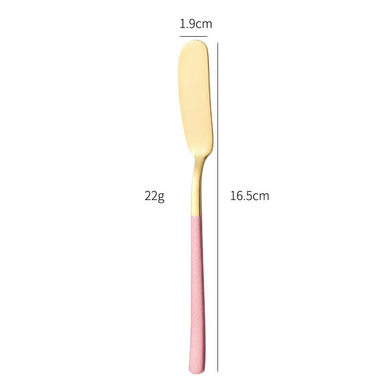 Butter knife 304 stainless steel butter knife cheese jam spreading knife peanut butter bread spreading scraper
