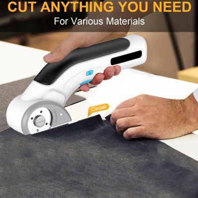 3,7 V Elektrische Schere Multi-funktionale Karton Cutter mit Sicherheit Lock Einfach zu