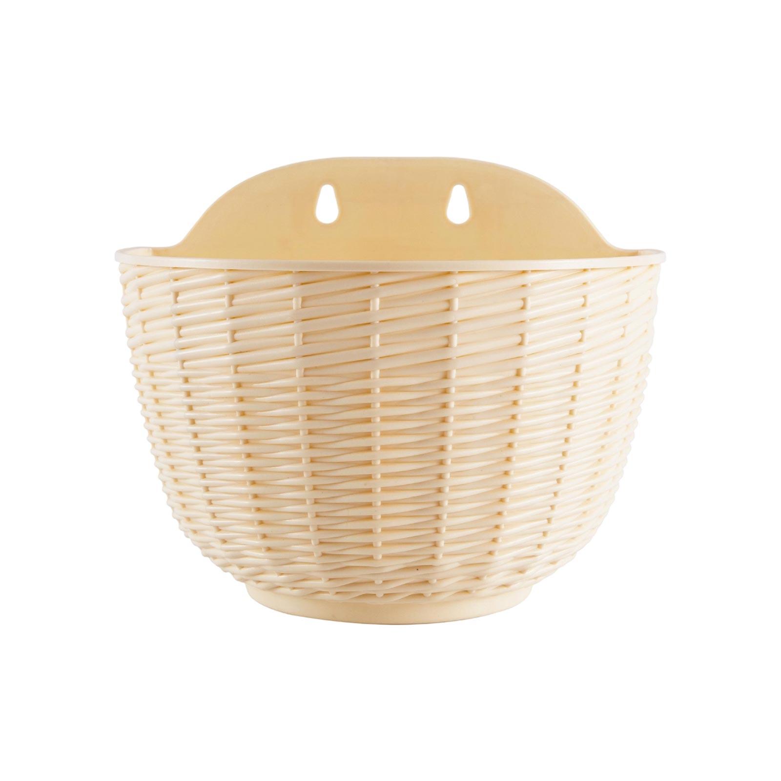 

Креативный настенный подвесной цветочный горшок, Настенный зеленый плющ, Пластиковое подвесное балконное полукруглое подвесное растение One Size бежевый