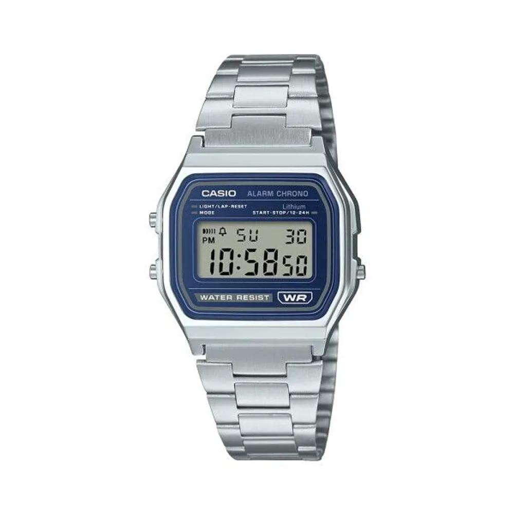 [Cio] A-158WEA-2D Vintage Standard Digital Unisex Metal Watch