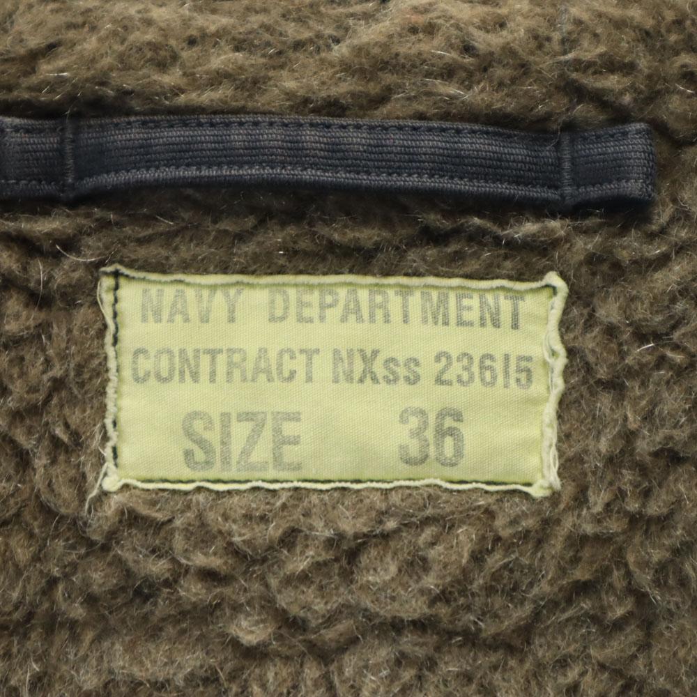 Buzz Rickson's Toyo Enterprises BR12030 Replica Nume Real Departamentul Marinei Jachetă de Punte N-1 pentru Bărbați Folosită