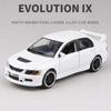 1/32 Mitsubishis Lancer Evolution IX 9 Alloy Car Model Diecast Simulation Metal Toy Vehicles Car Model Collection Childrens Gift