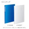 KOKUYO File Card Holder Novita A4 30 600 Name Sheets, Capacity, Blue, Mei-N260B