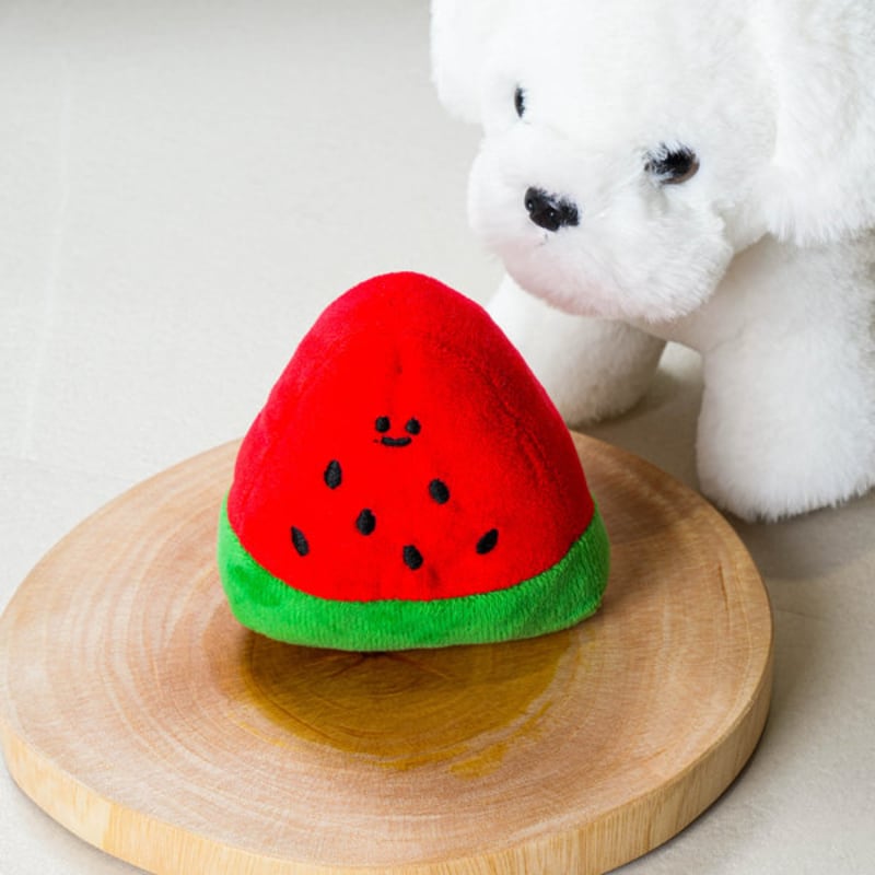 [Domácí mazlíček] Plyšová hračka ve tvaru melounu