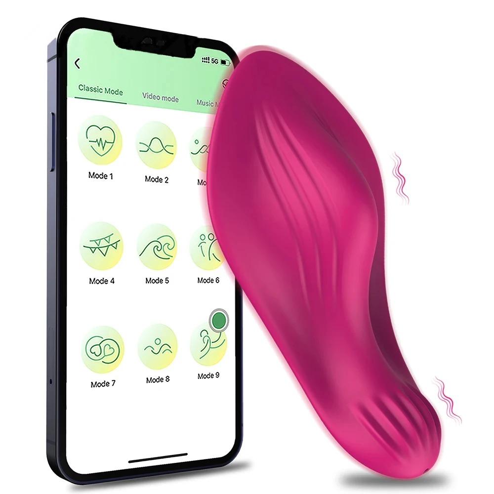 Powerfu Wireless APP Control Vibrator for Women Wearable Bluetooth Control Vibrating Egg Clitoris Stimulator Female Sex Toys