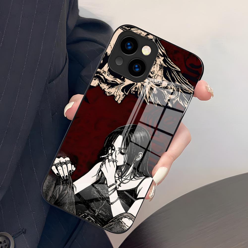 Anime N-Nana Osaki Phone Case For IPhone 17 Pro Max 15 Pro 16 14 Plus 12 13 Mini 11 Pro Shockproof Glass Cover