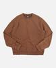 FRIZMWORKS Cover Stitch Vintage Sweatshirt _ Brown