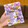 14 Purple Cute Cartoon Cheap Hair Clips for Daily Use Hair Accessories