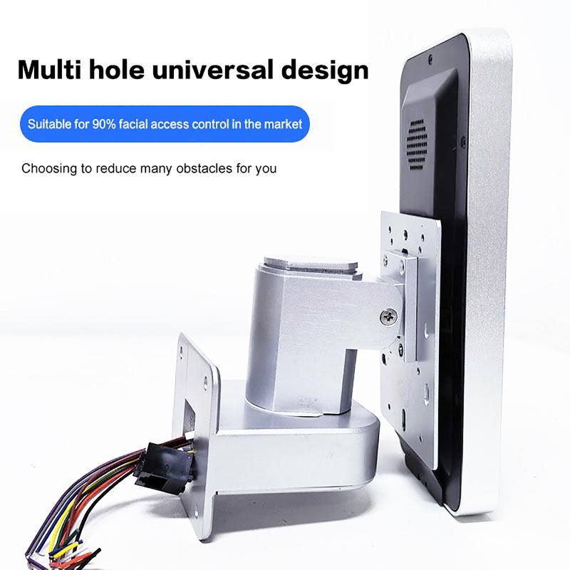 Gesichtserkennung Zugangskontrollsystem Wandmontagehalterung Universelle Mehrrichtungsanpassung Aluminiumlegierung Basis