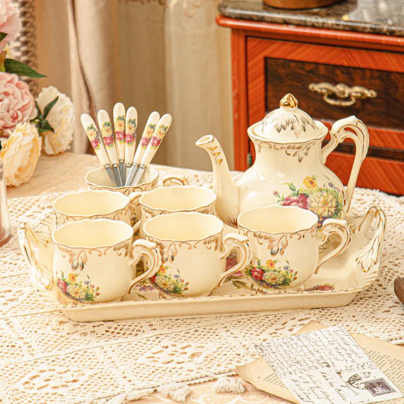 Handun Ceramic Teacup and Water Set