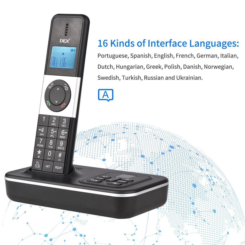 Radiotelephone with Two Handsets Home