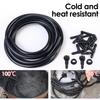 DIY All In One Car Wiper Washer Hose Set Wipers Spray Hose Fitting Car Windshield Washers Nozzle Washers Connection Hoses